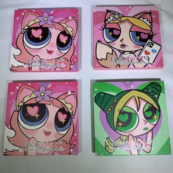 Power puff girls Eyeshadow palettes - Picture 1 of 11